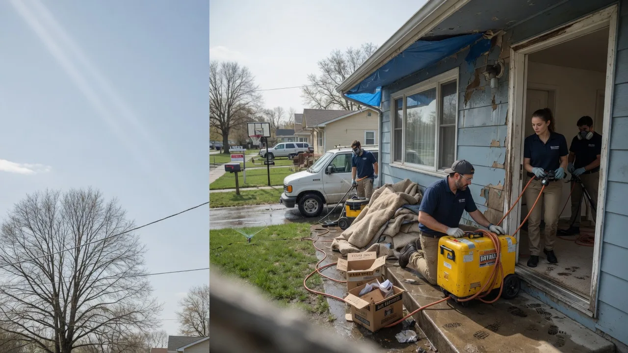 Basement Flood Cleanup in Centerville, MO near me